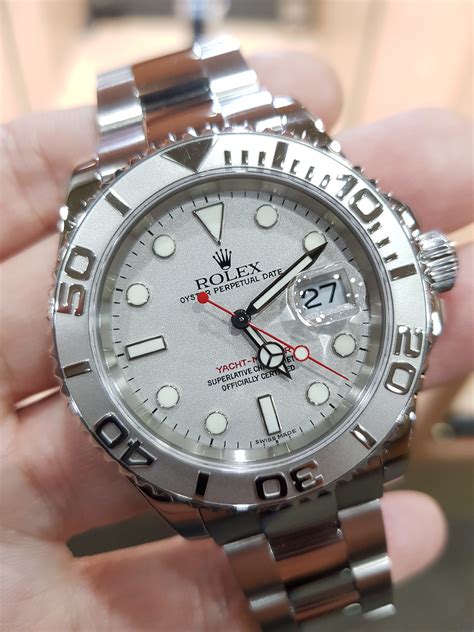 rolex yachtmaster platinum bezel and dial|rolex yacht master bezels.